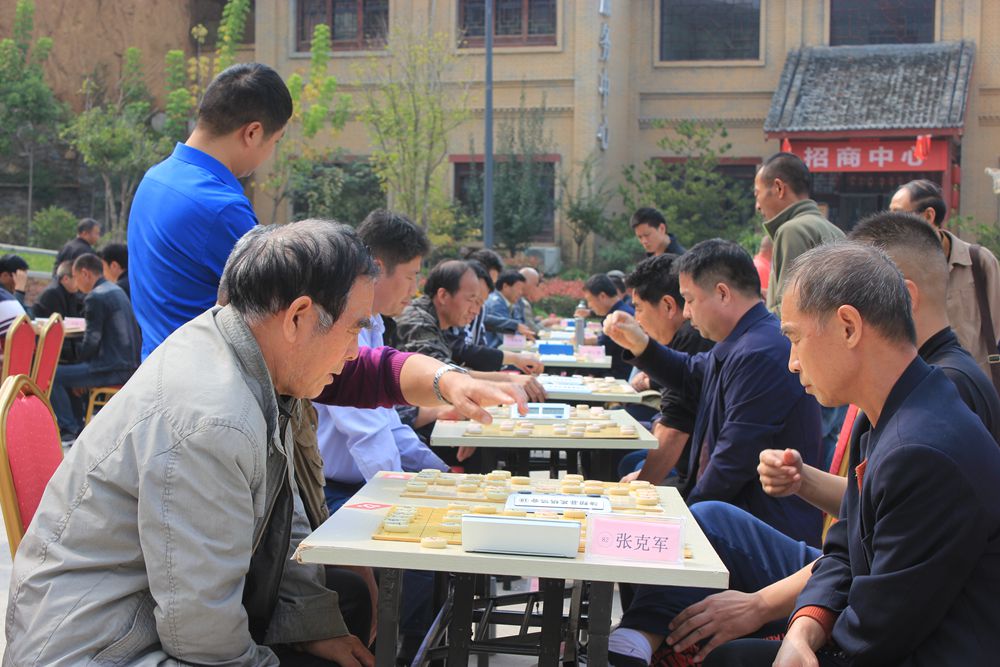 洛阳市首届全民健身运动象棋比赛在颐龙仙谷举行7.jpg