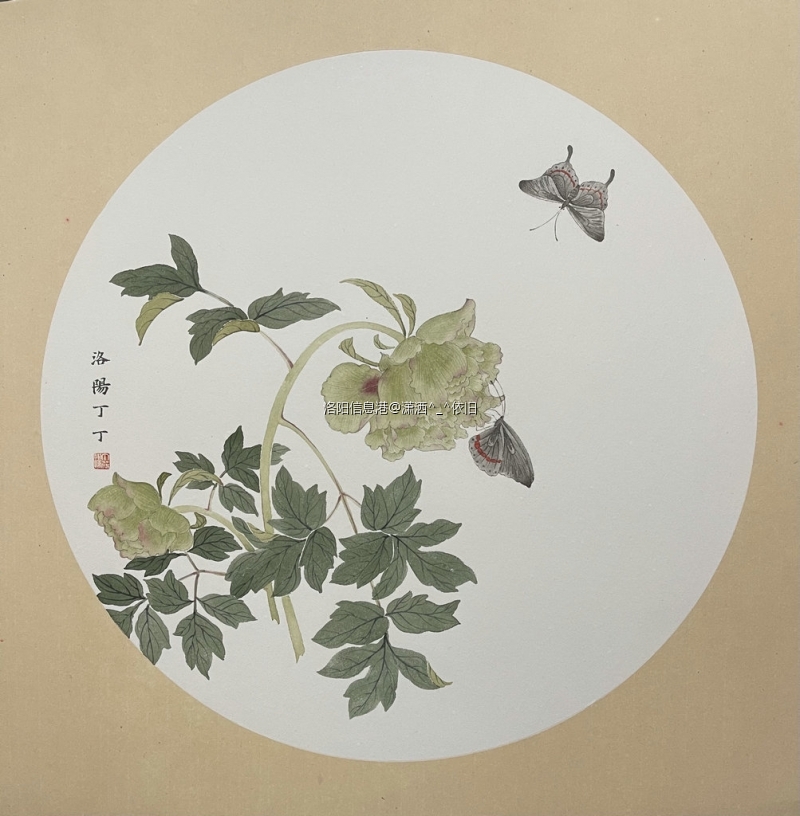 洛阳丁丁何家英学生（丁筱洁） 扇面 1.jpg