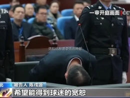 13年受贿217次 中国足协原主席陈戍源一审被判无期徒刑